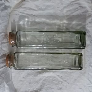Glass Pasta containers.